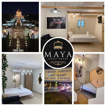 Maya Guest House - German Colony & Bahai Gardens, Haifa Eksteriør billede